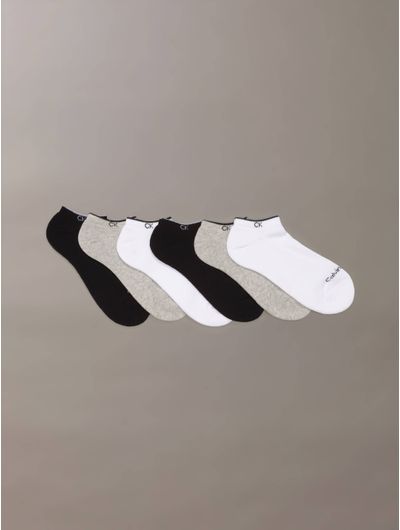calcetines-calvin-klein-cushion-no-show-paquete-de-6-mujer-multicolor