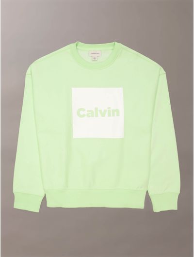 sudadera-calvin-klein-logo-hombre-verde