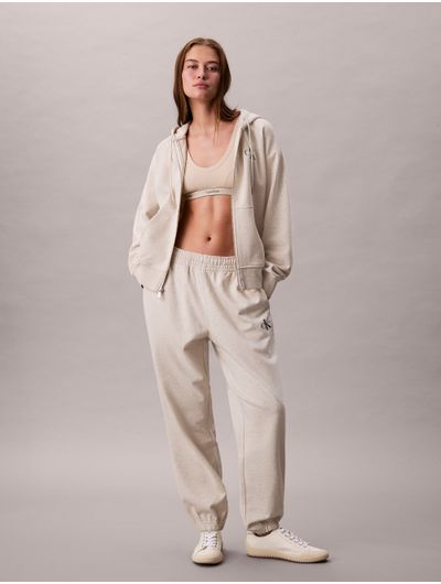 Jogger-Calvin-Klein-de-Terry-Frances-Mujer-Beige-47B235G-050
