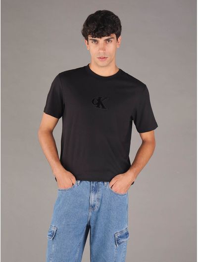 Playera-Calvin-Klein-Jeans-Monograma-a-Tono-Hombre-Negro-4RD253G-001