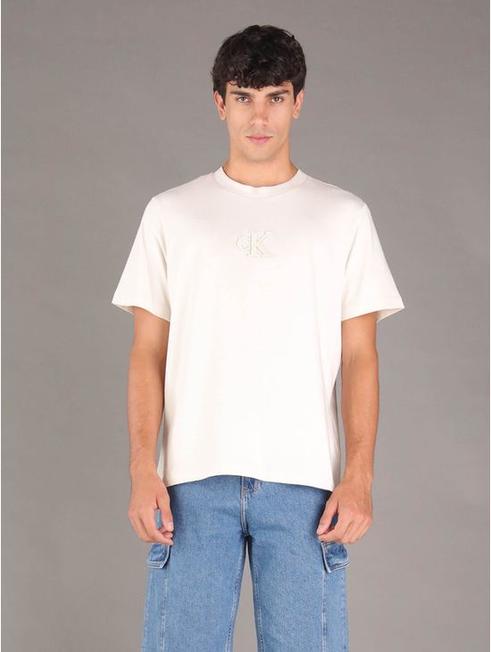 Playera-Calvin-Klein-Jeans-Monograma-a-Tono-Hombre-Blanco-4RD253G-100