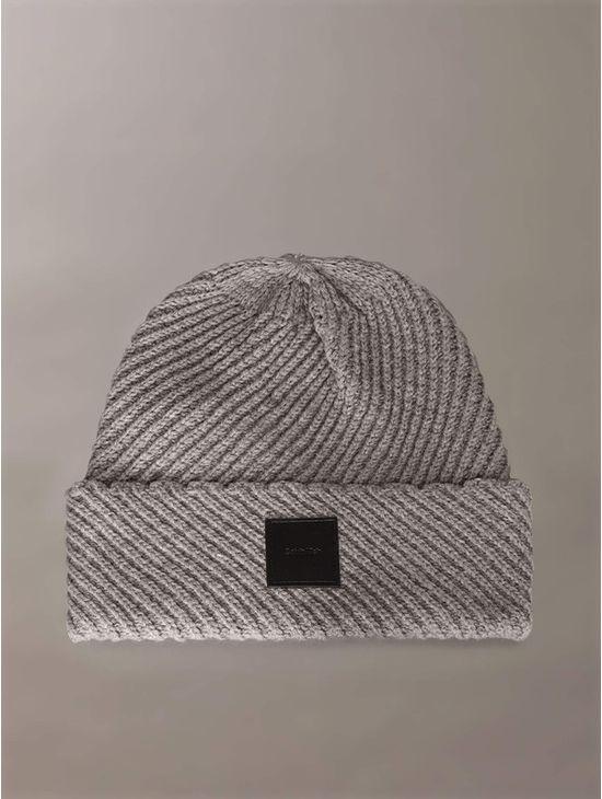 Gorro-Calvin-Klein-Tejido-de-Punto-Hombre-Gris-CKMC523207-032