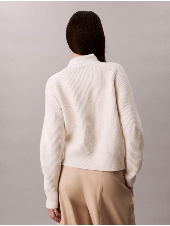 Sueter-Calvin-Klein-Pullover-Lana-Mujer-Beige-44D372G-100