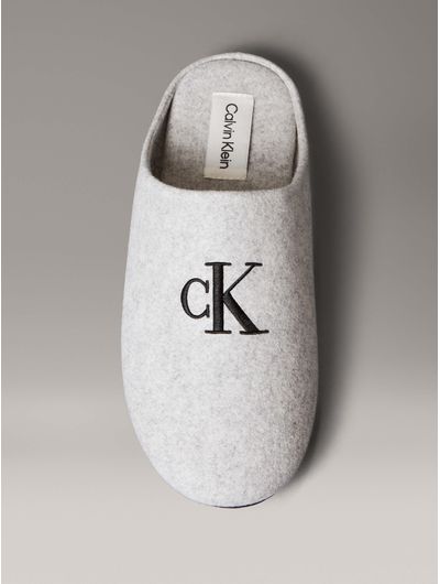 Pantuflas-Tipo-Mule-Logotipo-Calvin-Klein-Hombre-Gris-HM0HM01931-PRZ