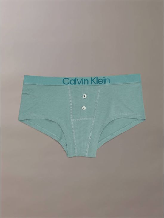 Boyshort-Calvin-Klein-Extra-Soft-Cotton-Stretch-Mujer-Verde-QD5290O-340