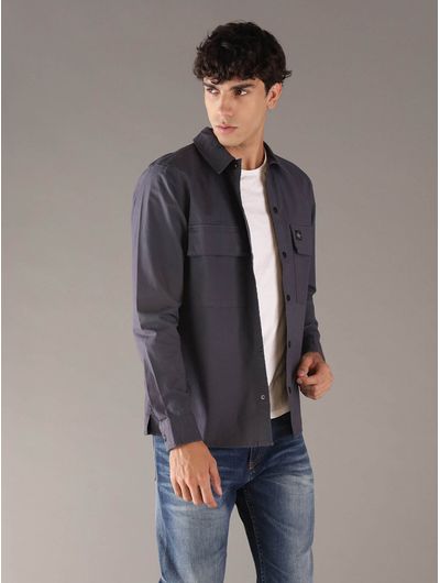 Sobrecamisa-Calvin-Klein-Jeans-Monologo-Hombre-Azul-J30J327584-CGE