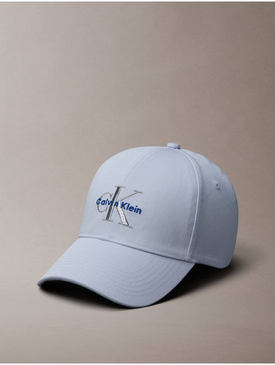 Gorra-de-Beisbol-Colorblock-Monograma-Mujer-Azul-4K5026G-CLC