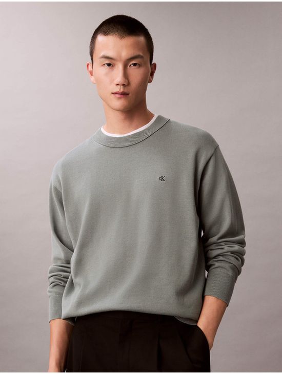 Sueter-Relamed-Calvin-Klein-Hombre-Verde-4RC309G-PNO