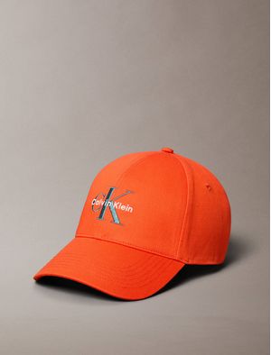 Gorra-de-Beisbol-Colorblock-Monograma-Hombre-Naranja-4G5004G-6WD