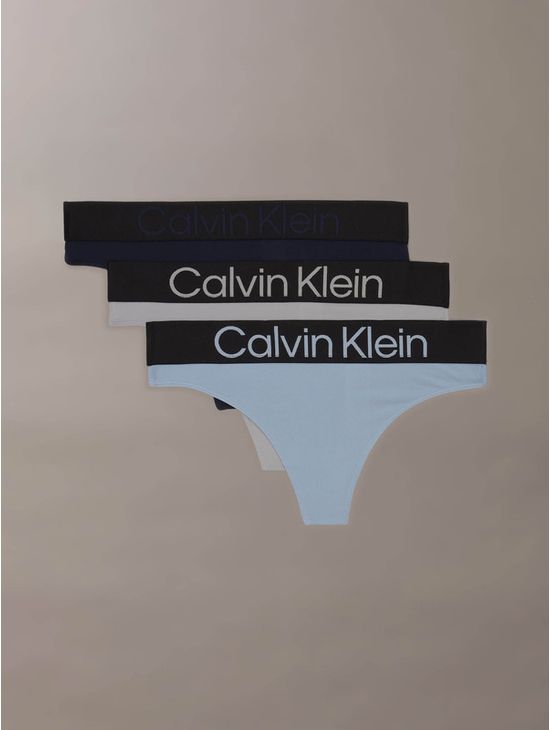 Tangas-Calvin-Klein-Microfiber-Stretch-Bold-Logo-Paquete-de-3-Mujer-Multicolor-QP3074O-451