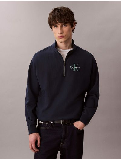 Sudadera-Premium-Terry-Hombre-Azul-Oscuro-4RD236G-410