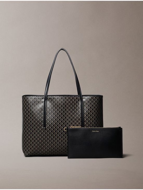 Bolsa-Tote-Pequena-Calvin-Klein-Mujer-Estampado-4F3267G-2XA