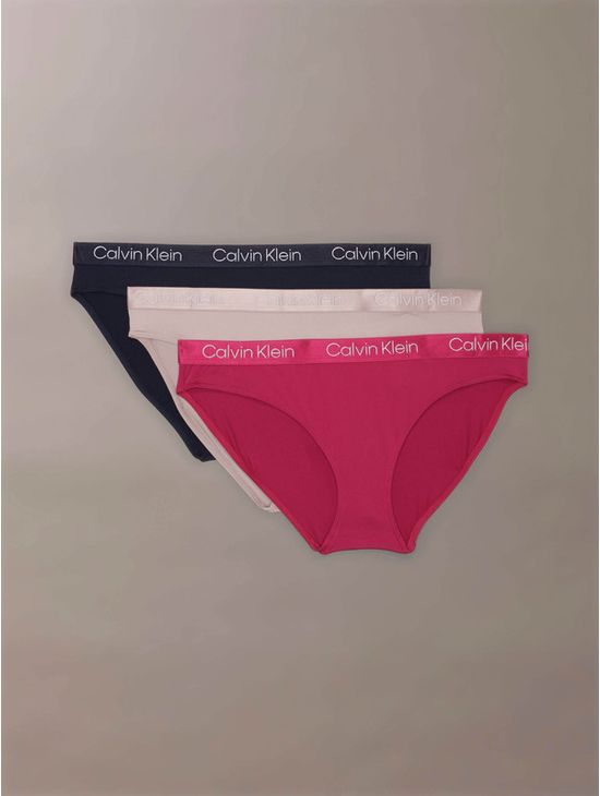 Bikinis-Calvin-Klein-Microfiber-Stretch-Shine-Paquete-de-3-Mujer-Multicolor-QP3289O-510