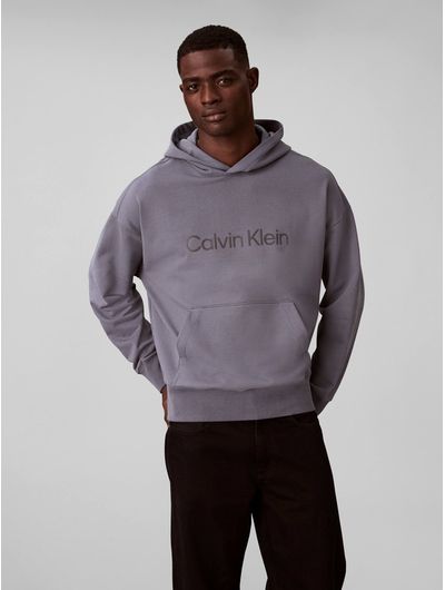 Sudadera-Premium-Terry-Calvin-Klein-Hombre-Azul-4LD229G-11Z