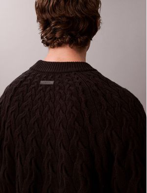 Sueter-Lana-Calvin-Klein-Hombre-Negro-4LE304G-UB1