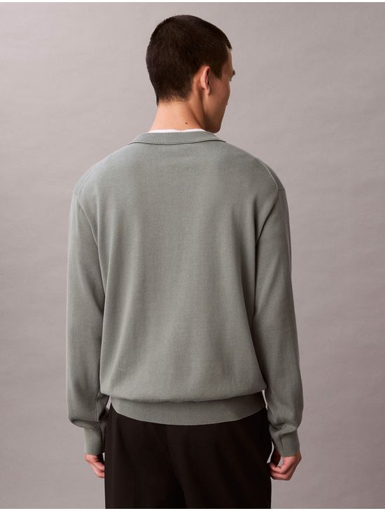 Sueter-Relamed-Calvin-Klein-Hombre-Verde-4RC309G-PNO