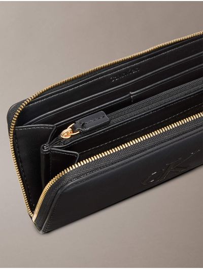 Cartera-Larga-Calvin-Klein-Mujer-Negro-4F1077G-UB1