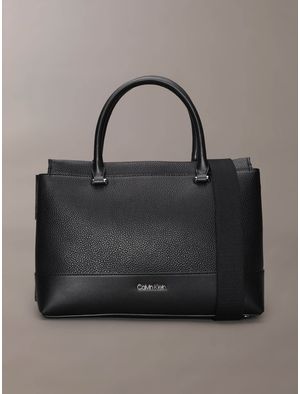 Bolsa-Calvin-Klein-Satchel-Mujer-Negro-H4GDYNP4-BSV