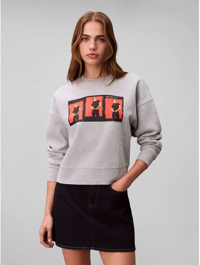 Sudadera-Corta-Calvin-Klein-Outtakes-Mujer-Gris-40497WH-2EL