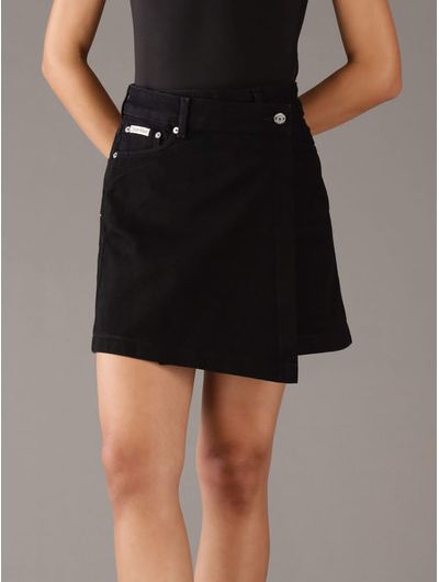 Falda-Calvin-Klein-Jeans-Mini-Mujer-Negro-47D777G-001