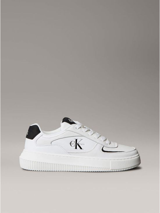 Tenis-Chunky-Cupsole-Calvin-Klein-Mujer-Blanco-YW0YW02001-01W