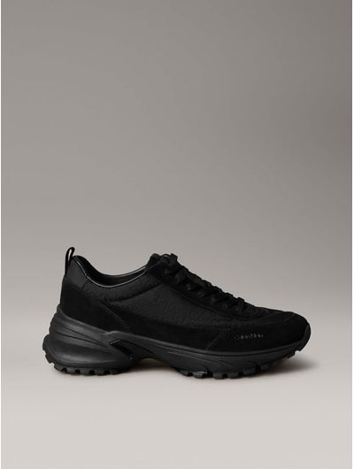 Tenis-Hike-Runner-Casual-Calvin-Klein-Hombre-Negro-YM0YM01378-0GJ