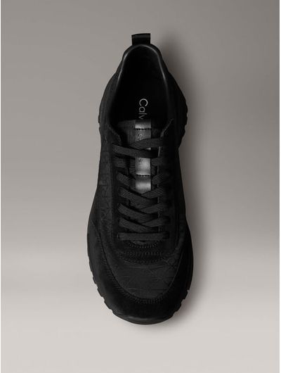 Tenis-Hike-Runner-Casual-Calvin-Klein-Hombre-Negro-YM0YM01378-0GJ
