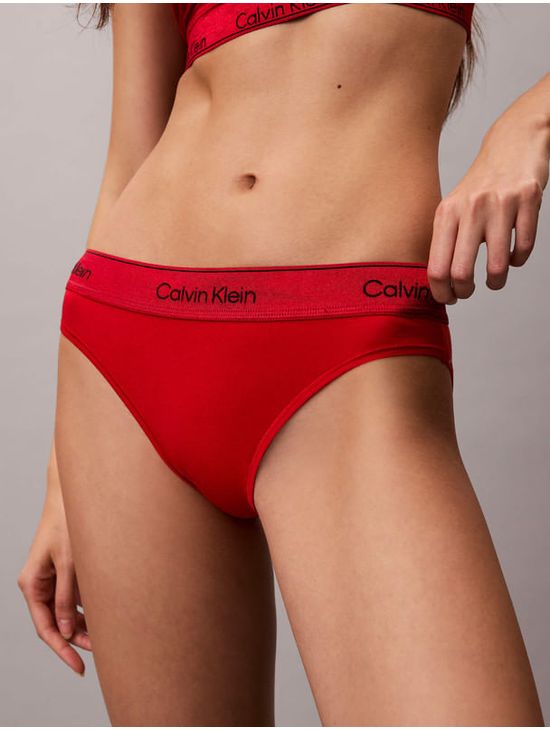 Bikini-Calvin-Klein-Icon-Cotton-Modal-Limited-Edition-Mujer-Rojo-QF8550-600