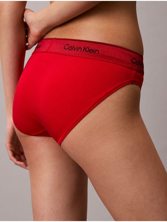 Bikini-Calvin-Klein-Icon-Cotton-Modal-Limited-Edition-Mujer-Rojo-QF8550-600