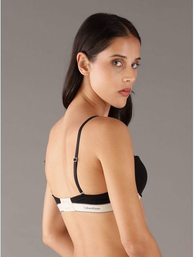 Brasier-Calvin-Klein-Uplift-Demi-Heringe-Cotton-Stretch-Mujer-Negro-QF8452-001