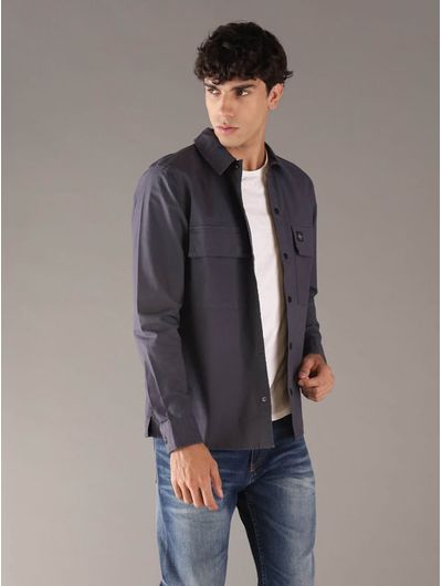 Sobrecamisa-Calvin-Klein-Jeans-Monologo-Hombre-Azul-J30J327584-CGE