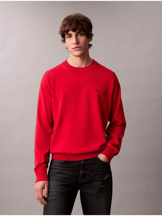 Sueter-Relamed-Calvin-Klein-Hombre-Rojo-4RC309G-VMT
