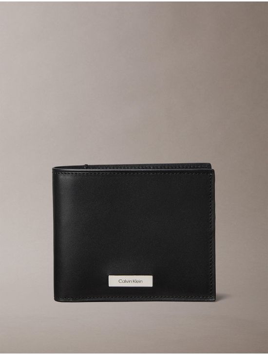 Cartera-Calvin-Klein-Plaque-Billfold-Hombre-Negro-4D1066G-001