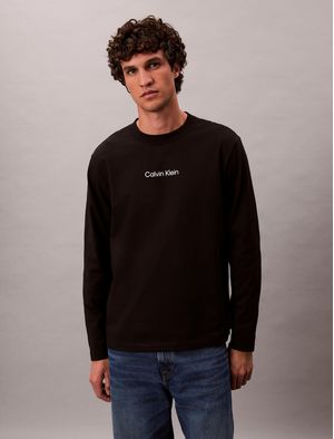 Playera-Calvin-Klein-Manga-Larga-Relaxed-Hombre-Negro-4LD232G-UB1