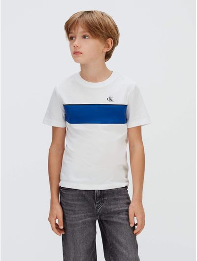 Playera-Calvin-Klein-Panel-Colorblock-Nino-Blanco-IB0IB02609-YAF