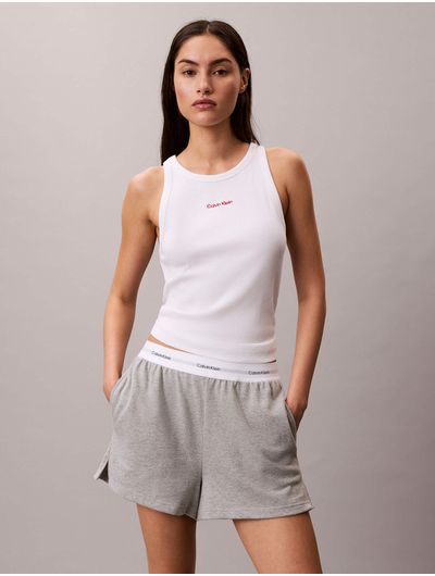 Tank-Top-de-Canale-Calvin-Klein-Mujer-Blanco-QS7571-110