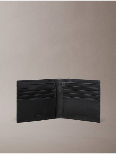 Cartera-Calvin-Klein-Plaque-Billfold-Hombre-Negro-4D1066G-001