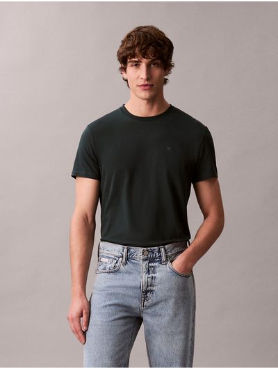 Playera-Calvin-Klein-Slim-Hombre-Verde-4LC240G-GRW