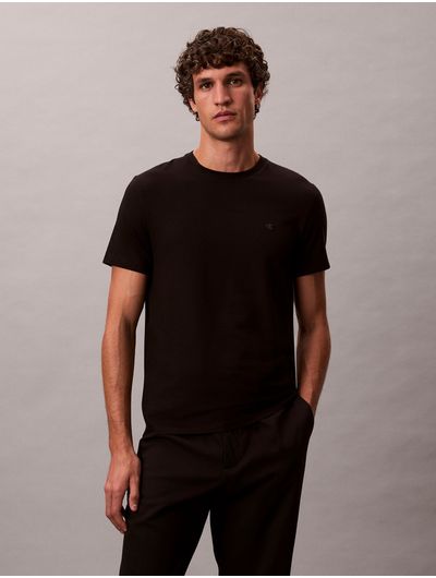 Playera-Calvin-Klein-Slim-Hombre-Negro-4LC240G-UB1