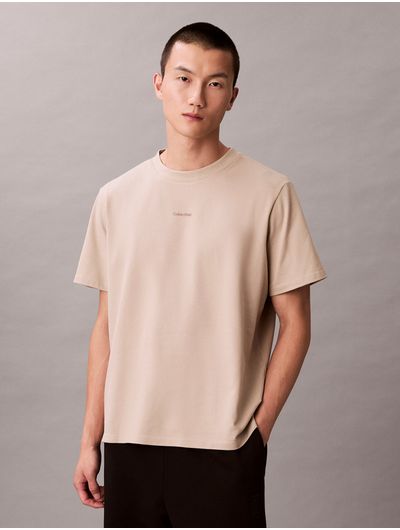 Playera-Calvin-Klein-Pique-Stretch-Hombre-Beige-4LC241G-2F3