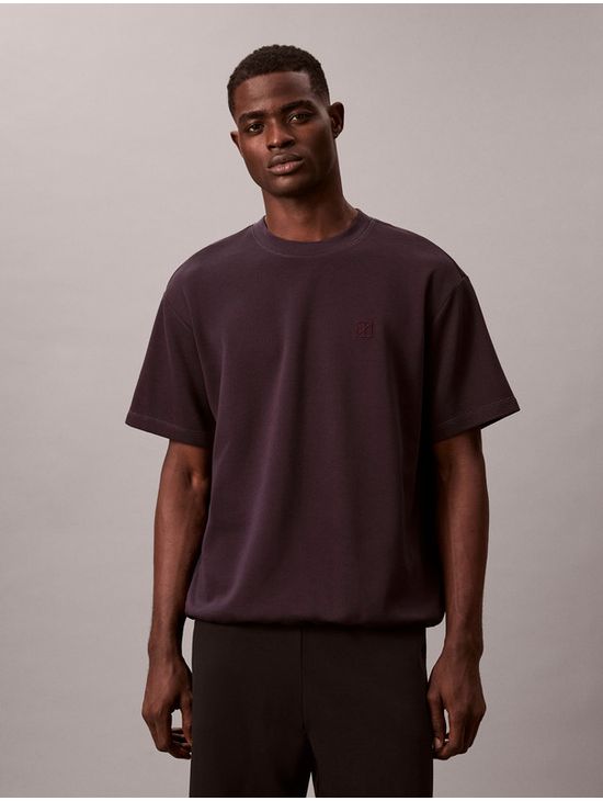 Playera-Calvin-Klein-Interlock-Luxe-Hombre-Naranja-4LE211G-CR1