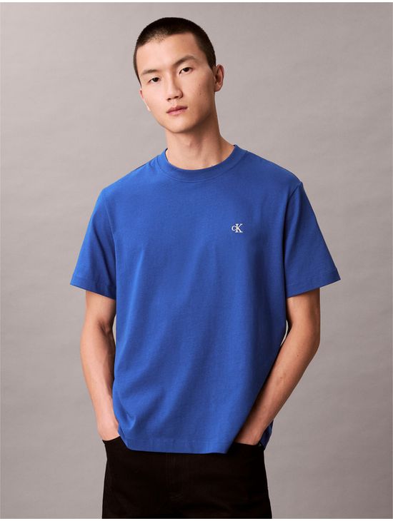 Playera-Calvin-Klein-Monograma-Easy-Hombre-Azul-4RC275G-2IL