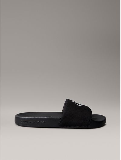 Sandalia-Monograma-Calvin-Klein-Mujer-Negro-YW0YW01967-0GM
