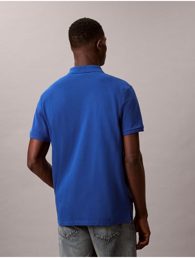 Polo-Pique-Monograma-Calvin-Klein-Hombre-Azul-40EM269-2IL