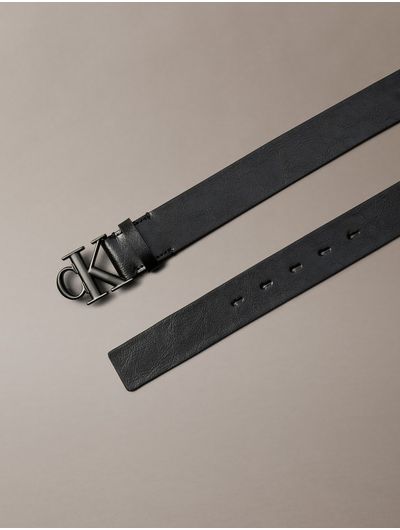 Cinturon-Monograma-Calvin-Klein-Hombre-Negro-4D7016G-V8N