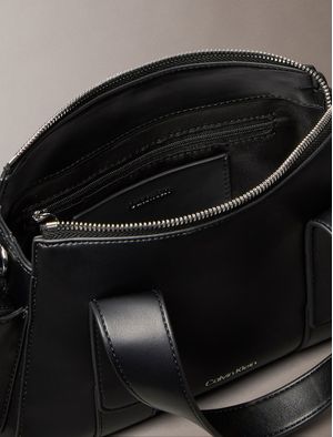 Bolso-Calvin-Klein-Bolsillo-Y-Correa-De-Cinta-Mujer-Negro-4F3291G-2QP