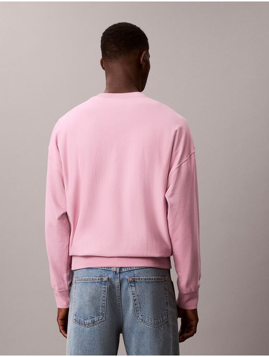 Sudadera-Calvin-Klein-Premium-Terry-Monograma-Hombre-Lila-4RC277G-F5I