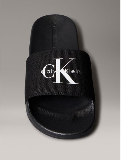 Sandalia-Monograma-Calvin-Klein-Mujer-Negro-YW0YW01967-0GM