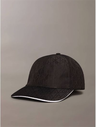 Gorra-Calvin-Klein-con-Monograma-Hombre-Negra-4D5049G-UB1
