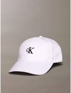 Gorra-Calvin-Klein-con-Monograma-Hombre-Blanca-4K5024G-YAF